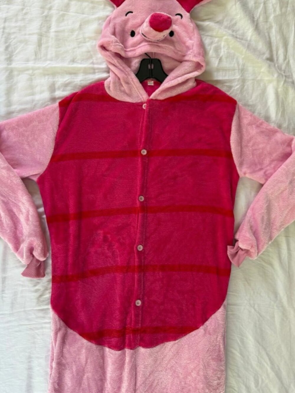 Piglet onesie costume / PJs adult M - Disney - perfect for Halloween